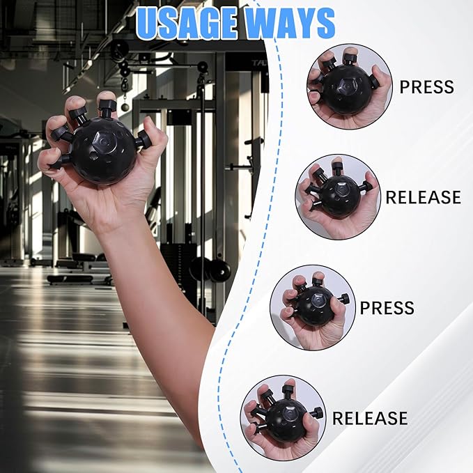 Premium Grip ULTRA Hand Grip Strengthener & Forearm Trainer